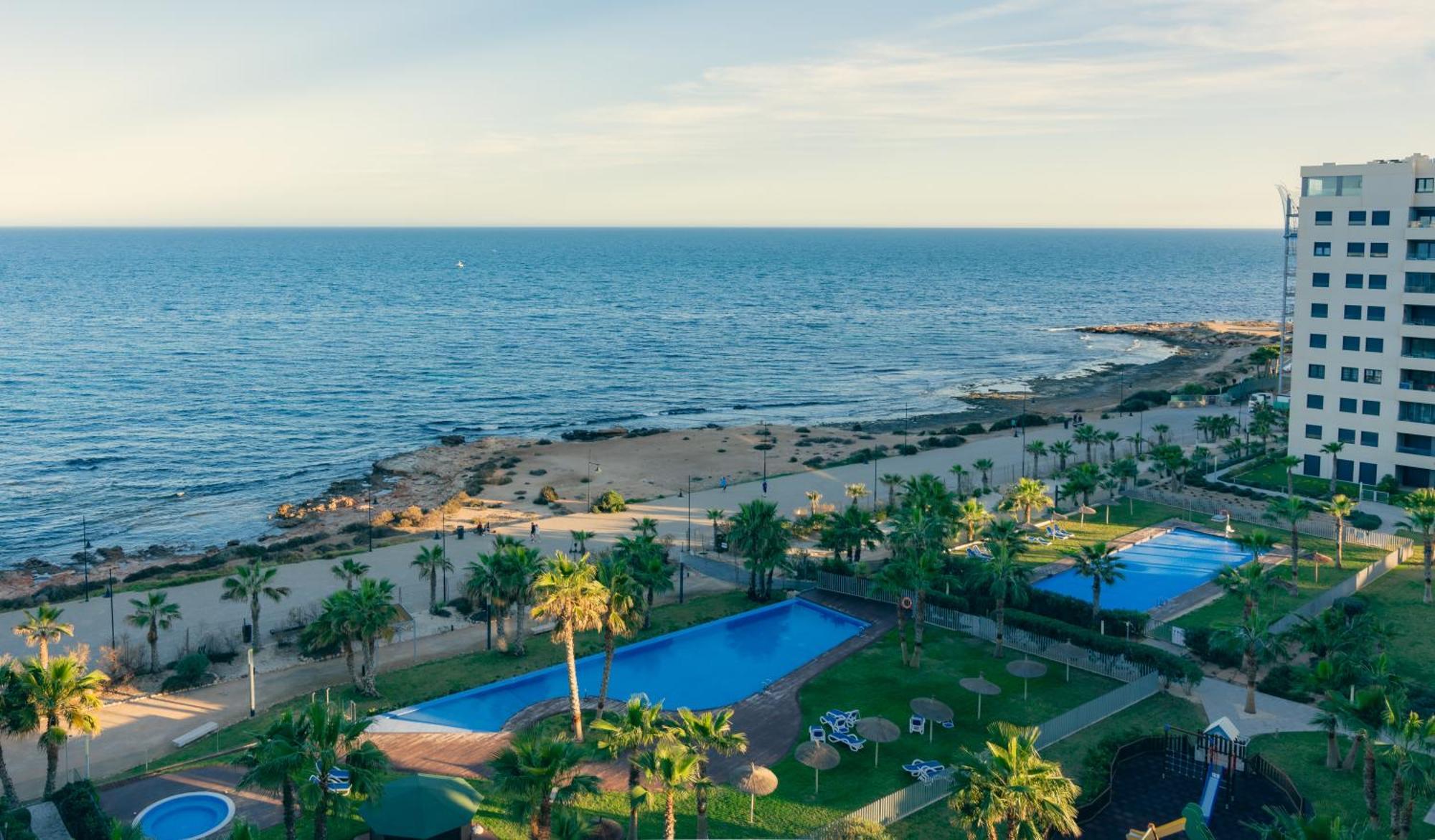 Apartamento Premium Con Jacuzzi Y Vistas Al Mar En Punta Prima, Torrevieja By Rentalole Eksteriør billede