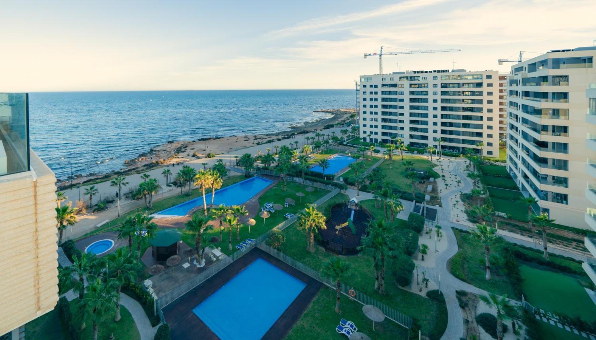 Apartamento Premium Con Jacuzzi Y Vistas Al Mar En Punta Prima, Torrevieja By Rentalole Eksteriør billede
