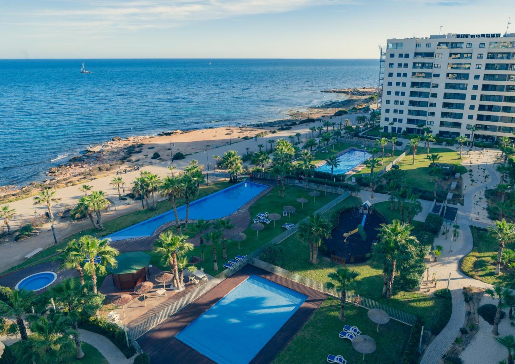 Apartamento Premium Con Jacuzzi Y Vistas Al Mar En Punta Prima, Torrevieja By Rentalole Eksteriør billede